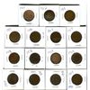 Image 1 : Canadian large cent various dates & grades lot of 15
