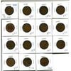 Image 1 : Canadian large cent various dates & grades lot of 15