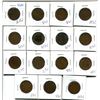 Image 1 : Canadian large cent various dates & grades lot of 15
