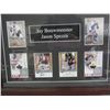 Image 2 : Framed Bouwmeester and Spezza Autographed Photo with Special Cards