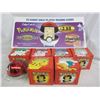 Image 1 : 6 Vintage Pokeman 23k Gold Plated Cards in original Packages with sign