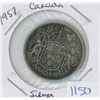 Image 1 : 1957 CANADA 50 CENT PIECE