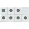 Image 2 : 7 CANADIAN NICKLES 1945, 1949, 1956, 1961