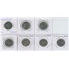 Image 1 : 7 CANADIAN QUARTERS (3-1973 RCMP, 1977, 1979, 2005, 2012)