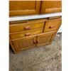 Image 6 : 1 Piece Birch Kitchen Cabinet - 66"tall x 34" wide x 20" deep