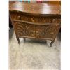Image 3 : Oak Washstand 1/4 cut Oak - Serpentine Front
