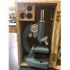 Image 5 : Lumex Precision Optics Microscope With Accessories In Light Coloured Wooden Box