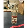 Image 2 : Red And White Wynola Pop Bottle, Painted On Label