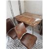 Image 1 : Kitchen Table & 3 Chairs
