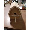 Image 1 : Barn Birdhouse 5" X 7" X 7 1/2" H