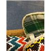 Image 4 : Indian Beaded Leather Moccasins, About Size 12 (Men's)