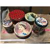 Image 1 : (5) Decrotive Tins