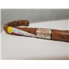 Image 3 : 34" Hand made wooden cane with hallmarked sterling silver