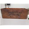 Image 1 : 8.5" X 9.5" X 22" Vintage "Hercules Powders" Dato wood box