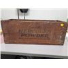 Image 3 : 8.5" X 9.5" X 22" Vintage "Hercules Powders" Dato wood box