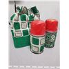Image 2 : 2 matching Thermos' with carrying bag, No.3 1/2 pint