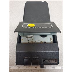 8 track converts to cassette tape adapter