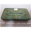 Image 1 : 3" x 5.5" original tin box for 1 doz. Main springs Hamilton watches