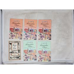 6 "remember when" booklets 1970, 72, 75, 79, 80, 86