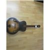 Image 1 : Vintage "F" hole western guitar