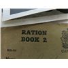 Image 2 : WWII ration book - war pack needles sewing kit - telegram badges, pictures, paperwork