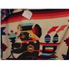 Image 6 : 45" BY 84" AZTEC DESIGN MEXICAN BLANKET