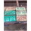 Image 3 : Lot of 20 Assorted Licence plates - Sask