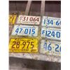 Image 5 : Lot of 20 Assorted Licence plates - Sask