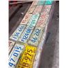 Image 7 : Lot of 20 Assorted Licence plates - Sask