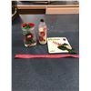 Image 1 : "Home" Decorative + Christmas Item (Plastic) + Sandy Flower Bottle