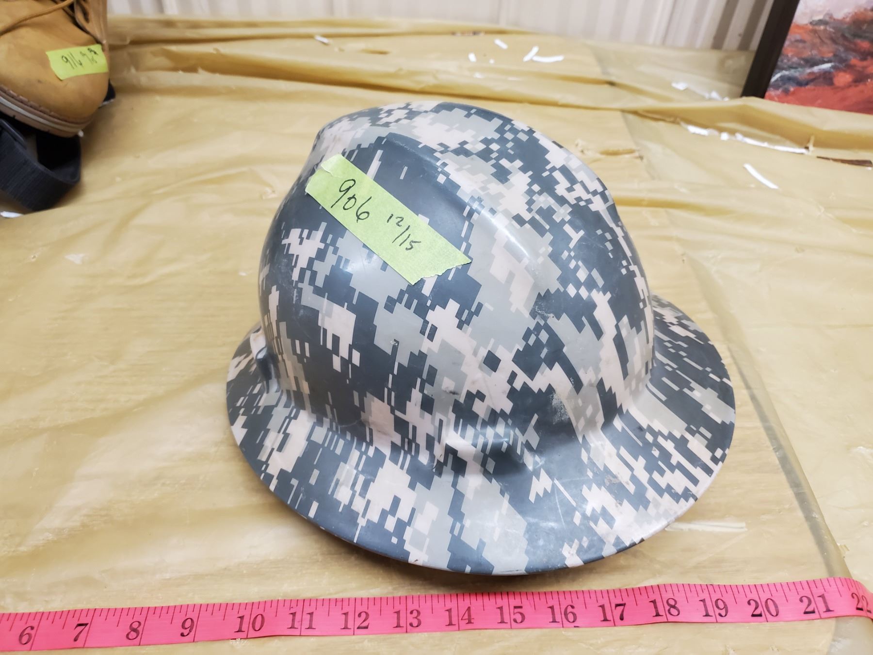 CAMO HARD HAT