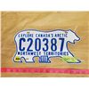 Image 1 : NORTHWEST TERRITORIES NWT LICENSE PLATE