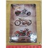 Image 1 : INDIAN MOTORCYCLES TIN SIGN (REPRO)