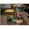 Image 1 : COFFEE / TEA TINS & VINTAGE ITEMS