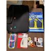 Image 1 : LAPTOP BAG, MICRO SD, FLASH DRIVE, CALCULATORS, ETC