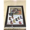 Image 2 : ACME Cowboy Boots Framed Ad