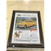 Image 1 : Oldsmobile Vintage Framed Ad
