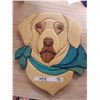 Image 1 : Wooden Wall Hanging (Dog)