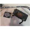 Image 3 : 1984 Harley softtail seat, handle bars, emblem and tool pouch
