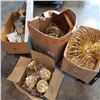 Image 1 : 4 boxes of decorative lighting glassware