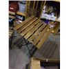 Image 2 : FOLDING IKEA WOOD AND METAL TABLE AND CHAIR