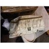 Image 4 : BOX OF FASTENERS, POWER FIST TOOL BAG AND PUMPS