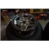 Image 1 : Set of 4 16" 6 bolt rims with 3 LT 265/75 R16 tires mounted