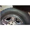 Image 3 : Set of 4 16" 6 bolt rims with 3 LT 265/75 R16 tires mounted