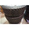 Image 7 : Set of 4 16" 6 bolt rims with 3 LT 265/75 R16 tires mounted