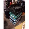 Image 2 : LOT OF STORAGE TOTES