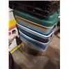 Image 4 : LOT OF STORAGE TOTES