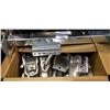Image 2 : FULTON 2500LB TRAILER JACK AND BOX OF TRAILER COUPLERS