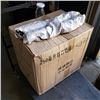Image 1 : BOX OF 105 GLASS BOTTLES 200ML WITH LIDS