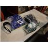 Image 1 : 3 GARDEN HOSES AND HANGER